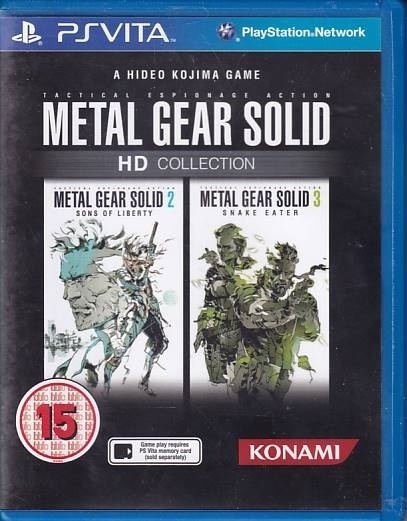 Metal Gear Solid HD Collection - PSVita (B Grade) (Genbrug)